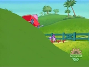 "The wagon's rolling right towards the gate!"