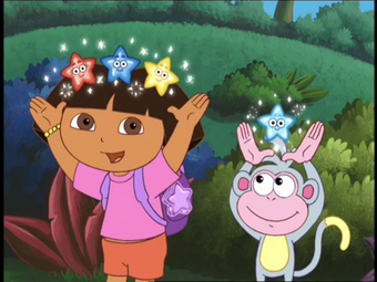 Star catching Dora the Explorer Wiki Fandom
