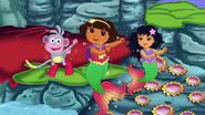 FULL EPISODE Dora's Rescue in Mermaid Kingdom 🧜 ♀️ w Maribel the Mermaid! Dora the Explorer 21-0 screenshot