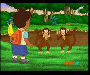 The Bobos get excited. "Mud, MUD! We LOVE mud!" they cheered. Big mistake, Bobos!