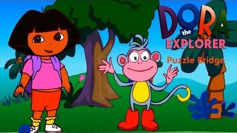 Dora The Explorer Puzzle Bridge Full HD