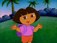 Luckily, Dora has spacesuits in her Backpack.