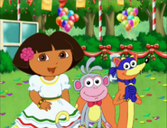"We had such an exciting trip around the world today!"