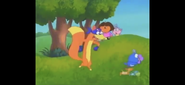 swipe her flower!