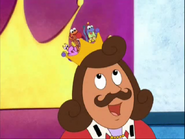 (fanfare plays) (The New Dancing champion again! She's jumping with joy in ecstasy! Bowing, praying there beat in the floor!! And there she is, the new dancing champion of the world, Dora Marquez!!! Swiper now has the taste of freedom!)