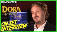 DORA och den förlorade staden av guld James Bobin" regissör "on-set Intervju