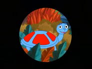 No, that's not the treasure chest! That's a turtle!