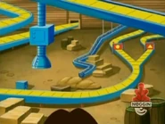 Look at all the conveyor belts!