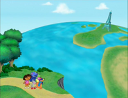 "Wow, it's SO far away!" said Benny.