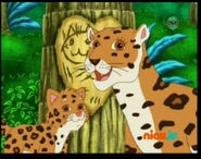 "¡Gracias!" said Mama Jaguar. It meant a lot to her!