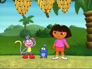 “How many bananas do we need?” Boots wondered.