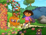 Hey, who's that riding in that pumpkin carriage?