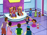 "(laughs hysterically) ¡Excelente! What great fish dancing!"
