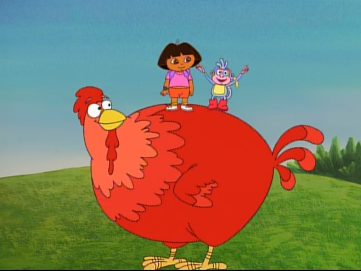 The Legend of the Big Red Chicken  Dora the Explorer Wiki  Fandom