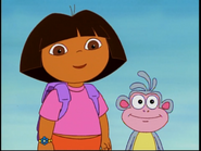 "I liked that too!" Dora replied to the viewer.