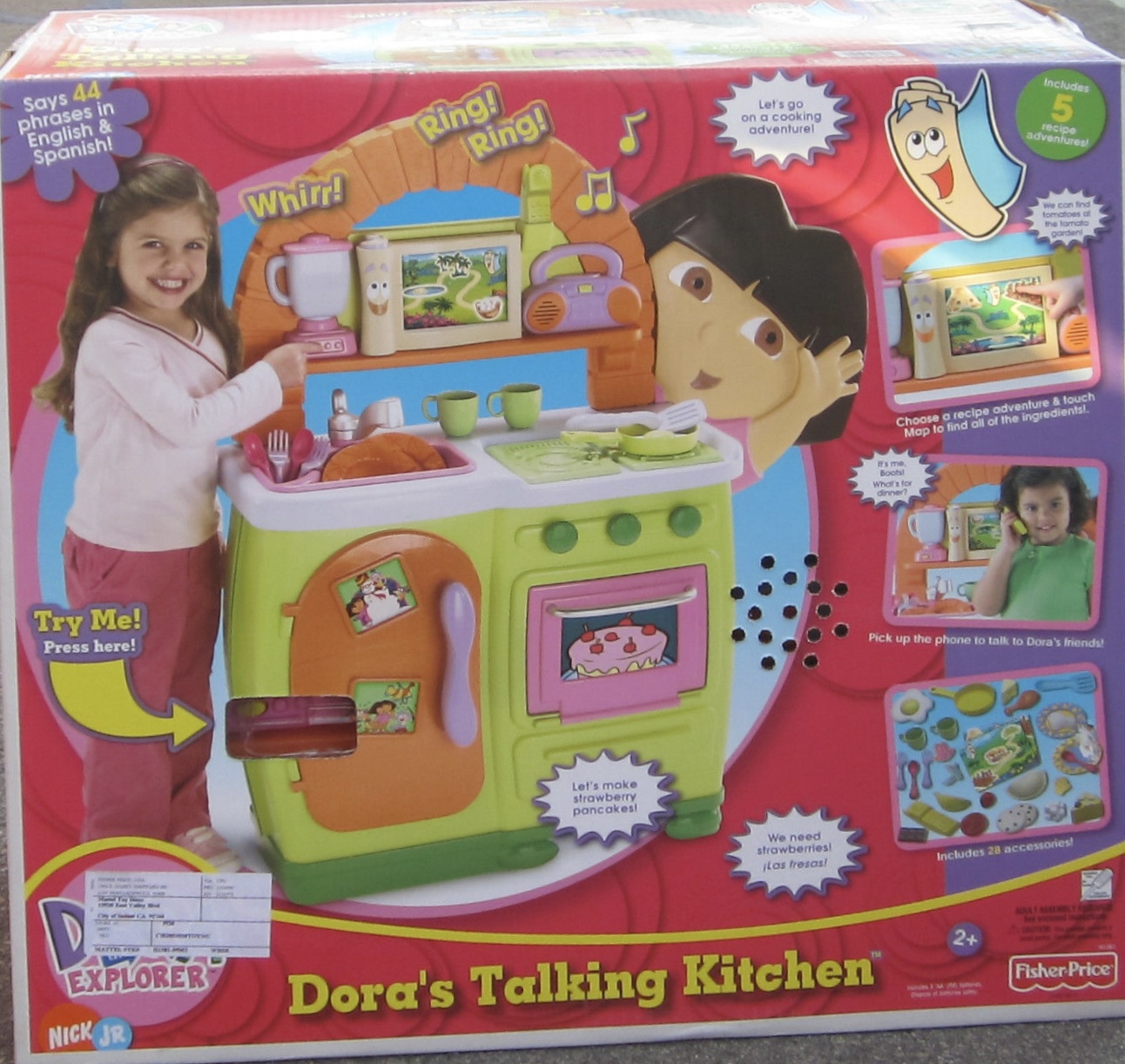 Dora play kitchen walmart online