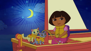 Dora Explores w Kittens! 😻 EPISODE Dora's Moonlight Adventure Dora & Friends 17-37 screenshot (2)