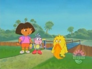 (Dora, Boots meet the official debut of Mr. Troll after his character find segment in Beaches!)