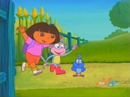 Dora and Boots are proud of her.