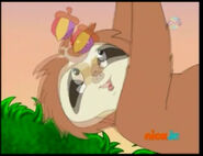 But then…BONK! They fell and bumped him on the head!