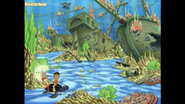 We gotta get past these ships to get to the Ocean Garden!