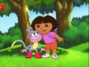 "Aw, Boots!" Dora said.