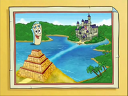 So remember: Pyramid, Ocean, Castle!
