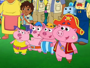 the Pirate Piggies helped me,