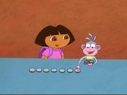 Dora has a ball