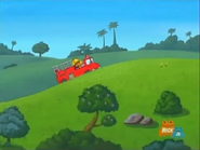 Up the hill
