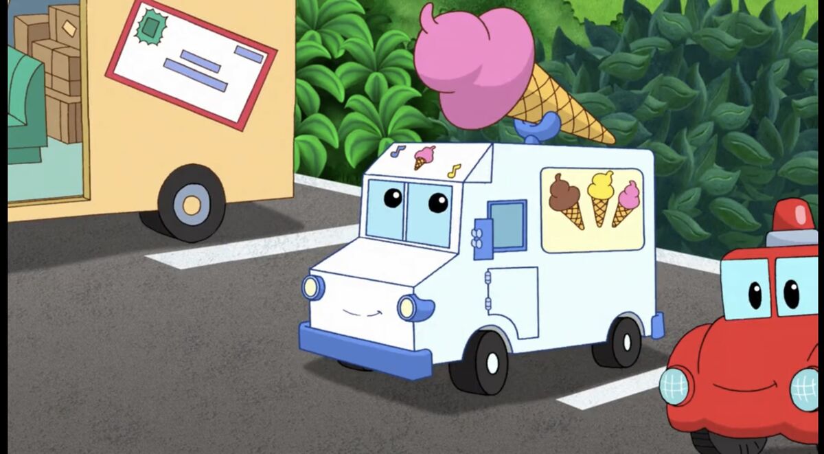 Paw patrol shop ice cream truck