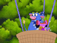 "Dora, we found a gown!" Benny cried out.
