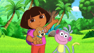 Dora & Boots Go On a Puppy Adventure! 🐶 FULL EPISODE Perrito's Big Surprise Dora the Explorer 21-40 screenshot