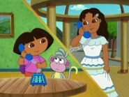 "¡Hola, Dora! It's Daisy!"