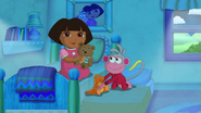 Dora liked when they sang the lullaby to Baby Bear.