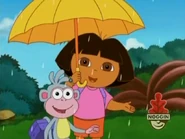 "Come on! We've got to get through the rainforest to get to Daisy's party!"