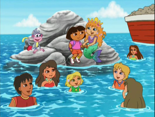 Dora The Explorer Saves The Mermaids