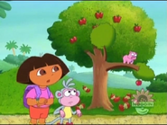 Oh no! The branch is breaking!