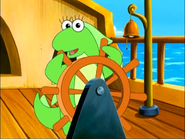 I'm turning the wheel! I'm turning the wheel!
