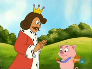 VERY brave, little piggy!" said the King.