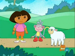 Dora The Explorer Dora Had A Little Lamb