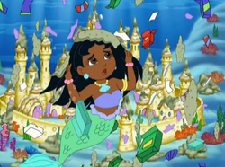 dora and friends into the city mermaid treasure hunt