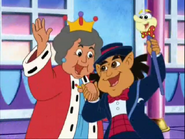 "Come on, Elfie! Let's merengue!"