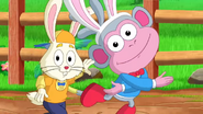 ‘Animal Fun’ 🐾 Music Video w Dora the Explorer & Bubble Guppies Nick Jr. Sings 🎤 8-34 screenshot