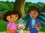 Diego tells them that the condors will fly them over to Daisy's party.