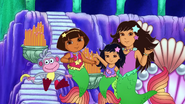 FULL EPISODE Dora's Rescue in Mermaid Kingdom 🧜 ♀️ w Maribel the Mermaid! Dora the Explorer 20-27 screenshot (1)