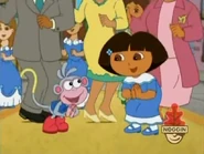 [Take note that the recordings of the song are new as of this episode and will be used throughout the fourth season with the exception of the episodes Star Catcher, Dora's First Trip, and Star Mountain, which were produced before this episode.]We did it!
