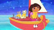 Dora's Moonlight Adventure Kitty Cat Dance Song 0-36 screenshot (1)