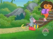 "Come on, Boots!"