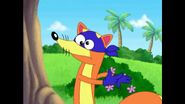 Whoa, Swiper must have been dizzy.